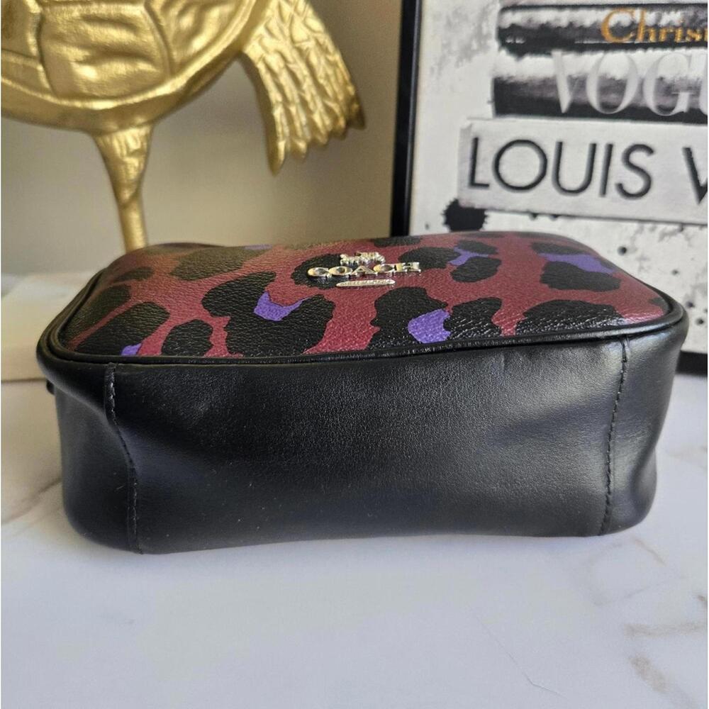 ❌️SOLD❌️Coach Jes 20 Crossbody Bag With Leopard Print - Picture 5 of 8